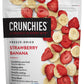 Crunchies Freeze-Dried Fruits, 100% All Natural Crispy Fruit, Non Gmo And Kosher, Resealable Freeze Dried Fruit Snack Packs, Pack Of 6 (Strawberry Banana)