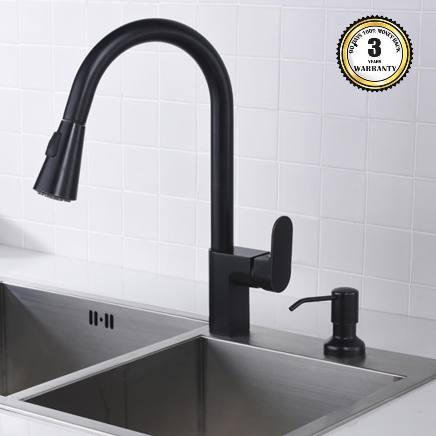 Soap Dispenser For Kitchen Sink, Kitchen Hand Soap Dispenser Pump Oil Rubbed Bronze, Countertop Soap Dispenser Pump With 47 Exte