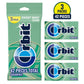 ORBIT Sweet Mint Sugar Free Back to School Chewing Gum, 3 Ct Packs (Pack of 2)