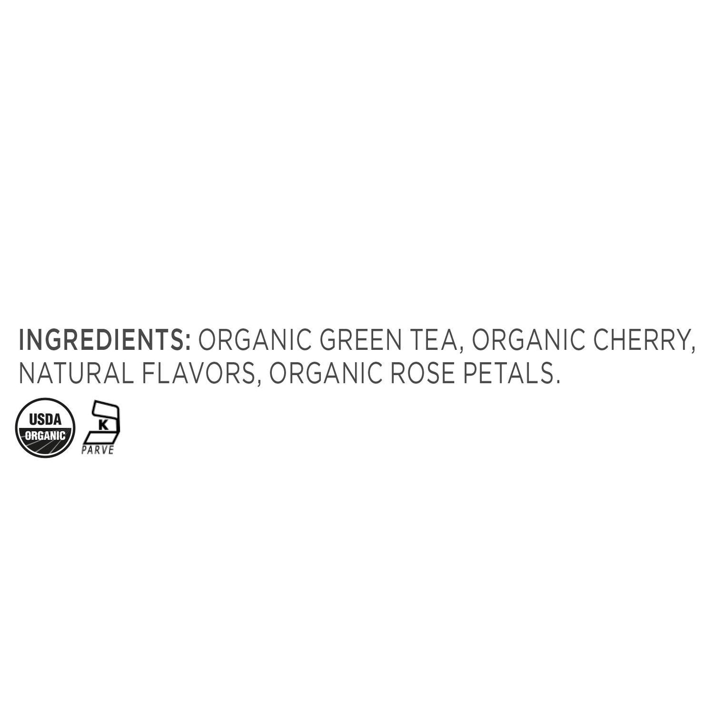 Tea Forte Cherry Blossoms Organic Green Tea, Makes 35-50 Cups, 2.82 Ounce Loose Leaf Tea Canister