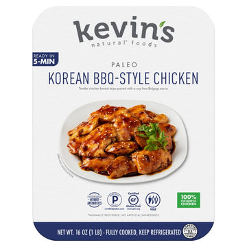 KevinS Natural Foods Korean Bbq Chicken Breast, 16 Oz