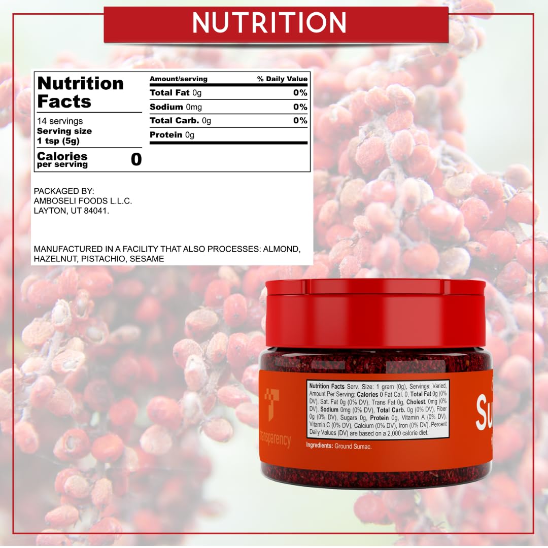 Usimplyseason Sumac Spice (Original Powder 2.6 Ounce)