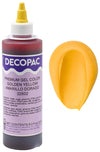 Decopac Premium Gel Food Color, Edible Coloring For Use With Buttercream Or Whipped Icing, Fondant & Piping Gel, Highly Concentrated Gel, 8Oz - Golden Yellow