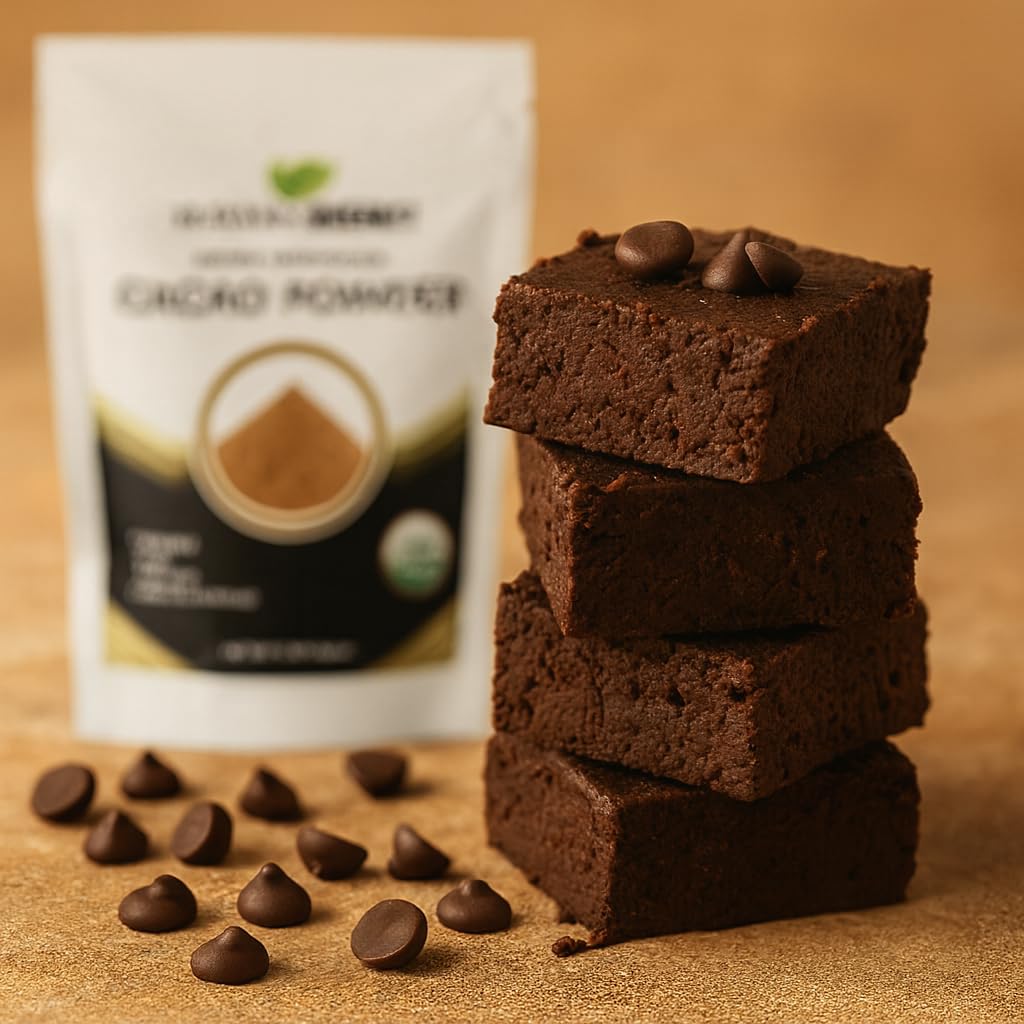 Mayans Secret - Organic Cocoa Powder Unsweetened Raw Cacao Powder Organic for Smoothie  Coffee and Drink Mixes (1 Pound (Pack of 1))