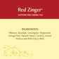Celestial Seasonings Hibiscus Tea, Red Zinger Herbal Tea, Caffeine Free, 20 Tea Bags (Pack Of 6)