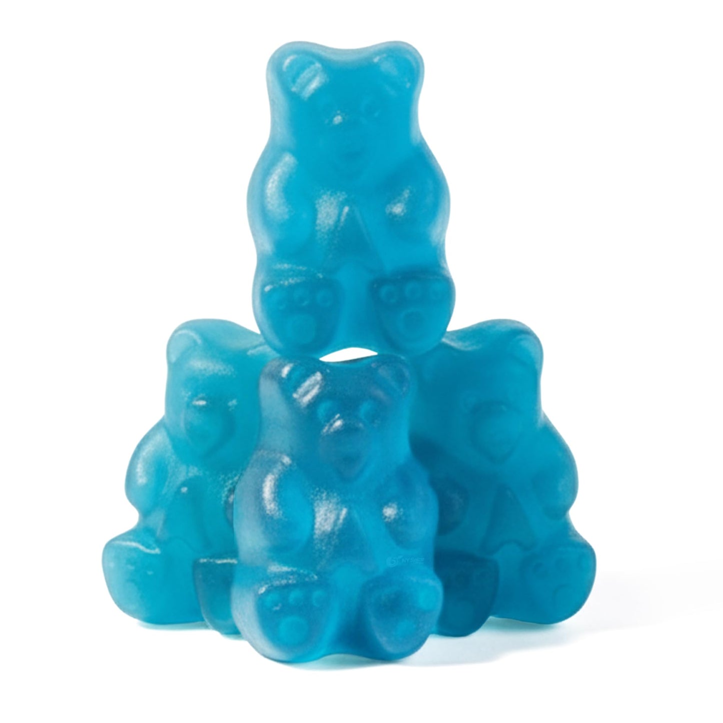 Ny Spice Shop Blue Raspberry Gummy Bears Bulk - 1 Pound Gummies Bears Candy - Gummies Fruit Snacks - Chewy Candy - Flavor Gummy Candies - Gummi Bears Gift For All Occasions