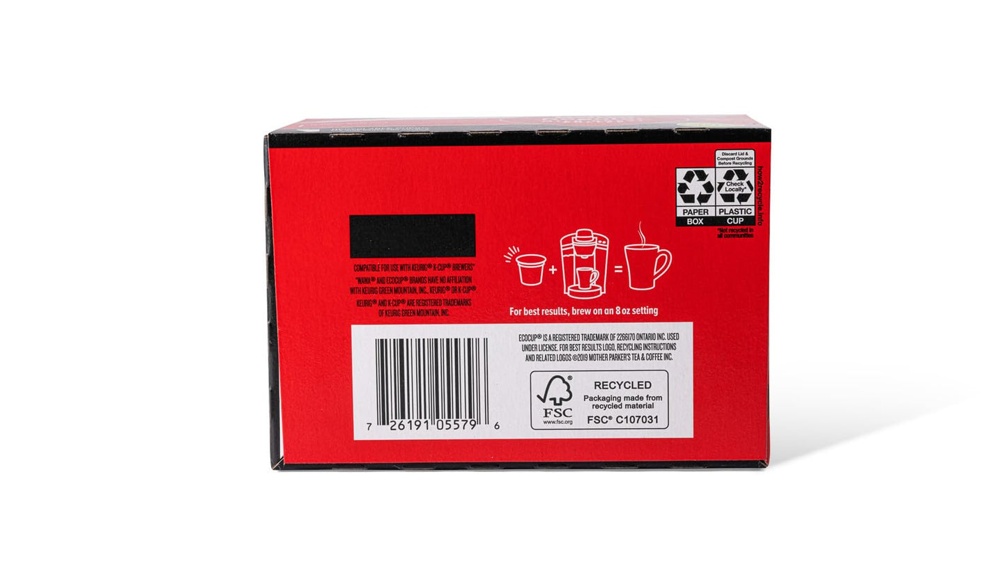 WAWA Mild Roast Coffee Pods, Single Serve, 12 Count, Regular Smooth & Balanced Blend, 100% Responsibly Sourced