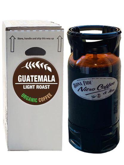Nitro Cold Brew Coffee, Organic Guatemala, Keg 5 Gal, Draft Coffee On Tap