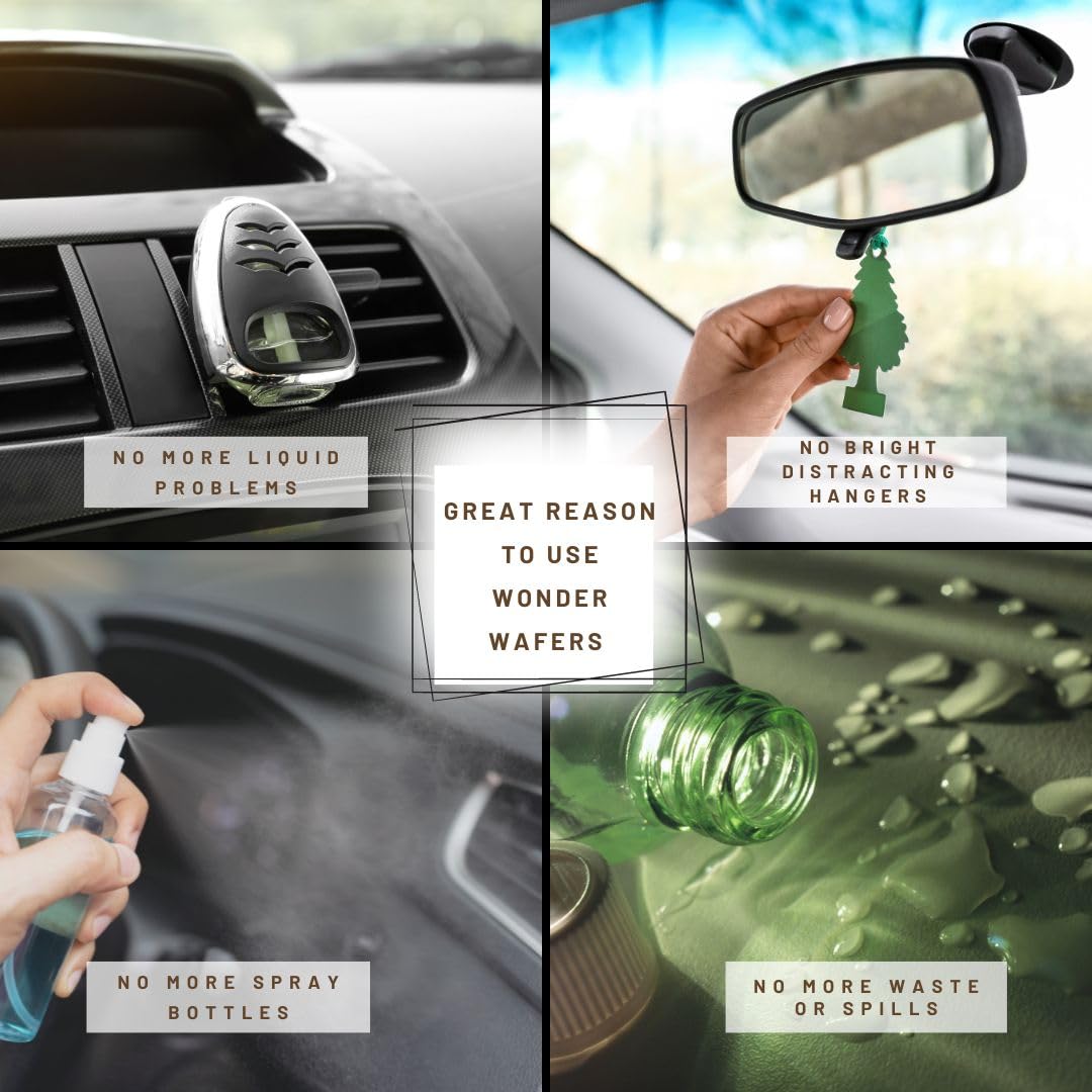 Wonder Wafers 250 Count Unwrapped Automobile Professional Use Air Fresheners Car And Truck Detail (Nu Car)