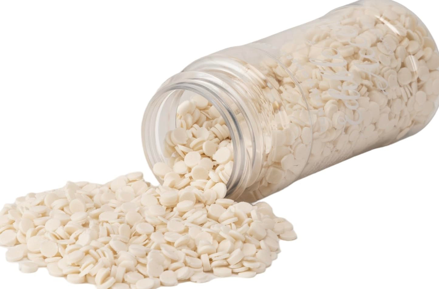 Edible Accents White Sequins - Confectionery Accents, Sequins Sprinkles, Gluten Free, Egg Free, Nuts Free, Kosher, Sprinkle Medl