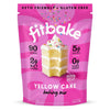 Fitbake Yellow Cake Baking Mix | 2G Net Carbs Per Serving | Keto Friendly Low Carb Food | No Added Sugar Keto Snack | Zero Sugar