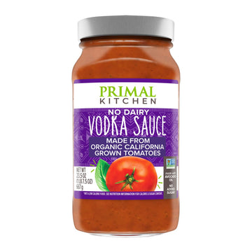 Primal Kitchen Vodka Sauce, 24 oz, 1.5 lb, Pack of 1