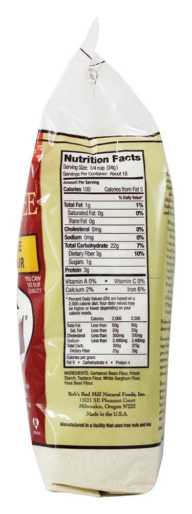 Bobs Red Mill Gluten Free All Purpose Baking Flour, 22 oz, Model 1600C224