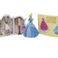 DecoSet Disney Princess Cinderella Transforms Cake Topper, 4-Piece Birthday Cake Decorations Set with Figurine and Dress Sticker