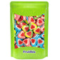 Fruidles Valentines Assorted Gummy Hearts Candy, Delicious Fruit Flavors Gummies (Half-Pound)