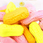 SweetGourmet Colored Circus Peanuts | Retro Marshmallow Candy | 1 Pound