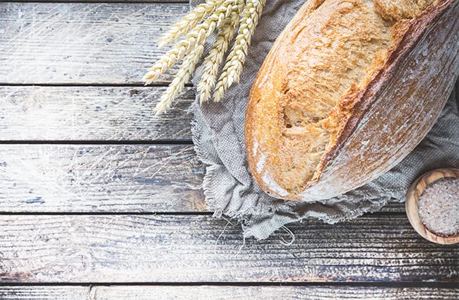 Unpretentious 9 Grain Flour, 1 Gallon, Bread & Dough, Storable, Fresh Homemade Bread