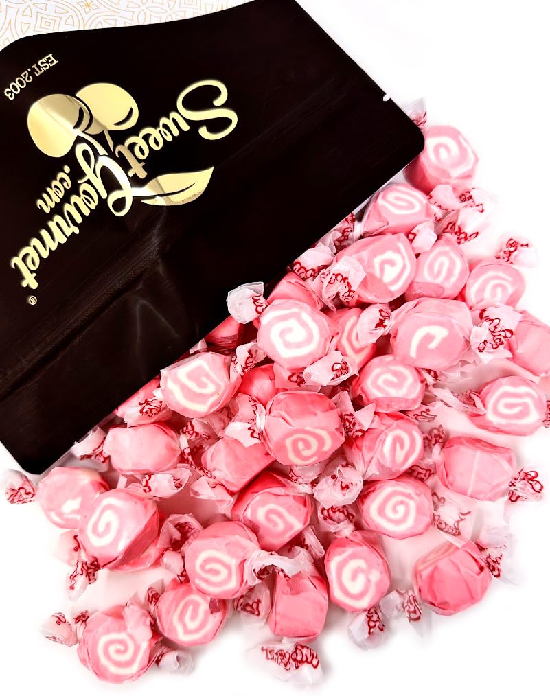 SweetGourmet Cinnamon Salt Water Taffy Bulk Candy | 1 Pound