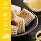 Loacker Quadratini Lemon Wafers, 8.83 Oz