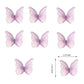 48Pcs Edible Butterflies Cake Topper Edible Butterfly Cupcake Toppers Wafer Paper Butterflies Edible Butterfly Cake Decorations