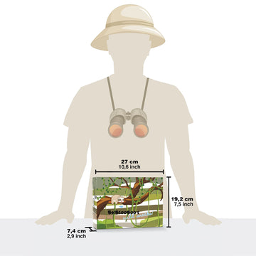 Bubsooboos Wild Snacks Maxi Snack Box - 21 Piece Set, Green Jungle Themed, Multipack Hamper Gift of Sweet Candy