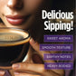Vitacup Focus Mushroom Coffee Grounds, With Lions Mane, Chaga, B Vitamins, D3, Boost Focus, Immunity, Memory & Clarity, Medium D