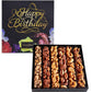 Happy Birthday Nuts Gift Basket, Gourmet Snack Box,In Elegant Box, Gift Set Birthday Party, For Men And Women. Kosher, Snackberry (Assortment #1)