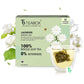 Teabox Organic Jasmine Green Tea 50 Teabags | Sourced From Madurai | For Calm Mind And Relaxation | Made With 100% Whole Leaf, N