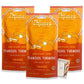 Chimes Tranquil Turmeric Adaptogen Ginger Chews Candy Pack of 3, 7.5 oz total with Ashwagandha, Reishi, Turmeric and Curcumin, A