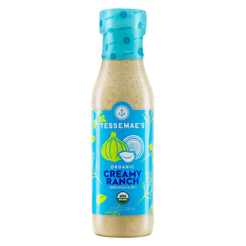 Tessemae'S Organic Creamy Ranch Dressing, 10 Oz