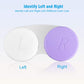 Qvvq 12Pcs Contact Lens Case, Contact Lens Box Left/Right Eyes Holder Container, Outdoor Mini Contact Lens Soak Storage Kit For