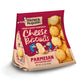 Michel et Augustin Gourmet Crackers, Parmesan Cheese Biscuits with Mustard Seeds, 3.5 oz Pack