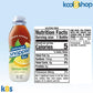 Snapple Zero Sugar Lemon Tea All Natural Iced Tea 16 Fl Oz Plastic Bottles 16 Pack + 15 Sugarcane Disposable Straws By Kool8Shop