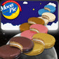 Moon Pie Mini Snack Pies - 36 Pack, 6 Flavors: Original, Blueberry, Vanilla, Banana, Strawberry, Salted Caramel, 1oz Each