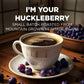 MAUDS Huckleberry Coffee Pods, 100% Arabica, 18 Count, KCup Compatible, Recyclable, Holiday Flavored