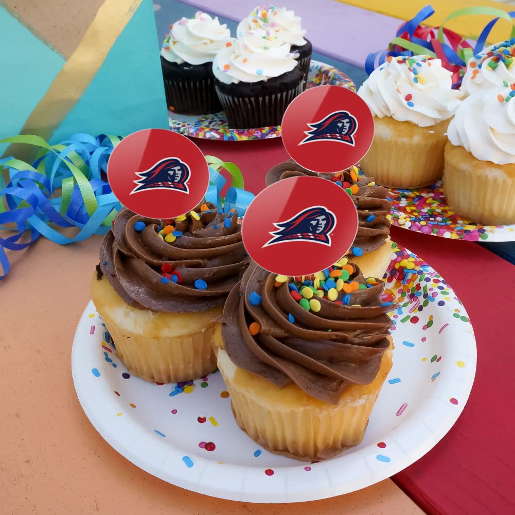 New Jersey Institute Of Technology Secondary Logo Cupcake Picks Toppers Decoration Set Of 6