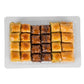 Loccumia Baklava Pastry Gift Box Halal Snacks with Chocolate, Pistachios, Walnuts, Hazelnuts, Shatila Arabic Greek Turkish Bakla