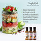 Simple Girl Salad Dressing-3 Bottle Pack- Sweet Vinaigrette, Sweet Mustard And Citrus Ginger
