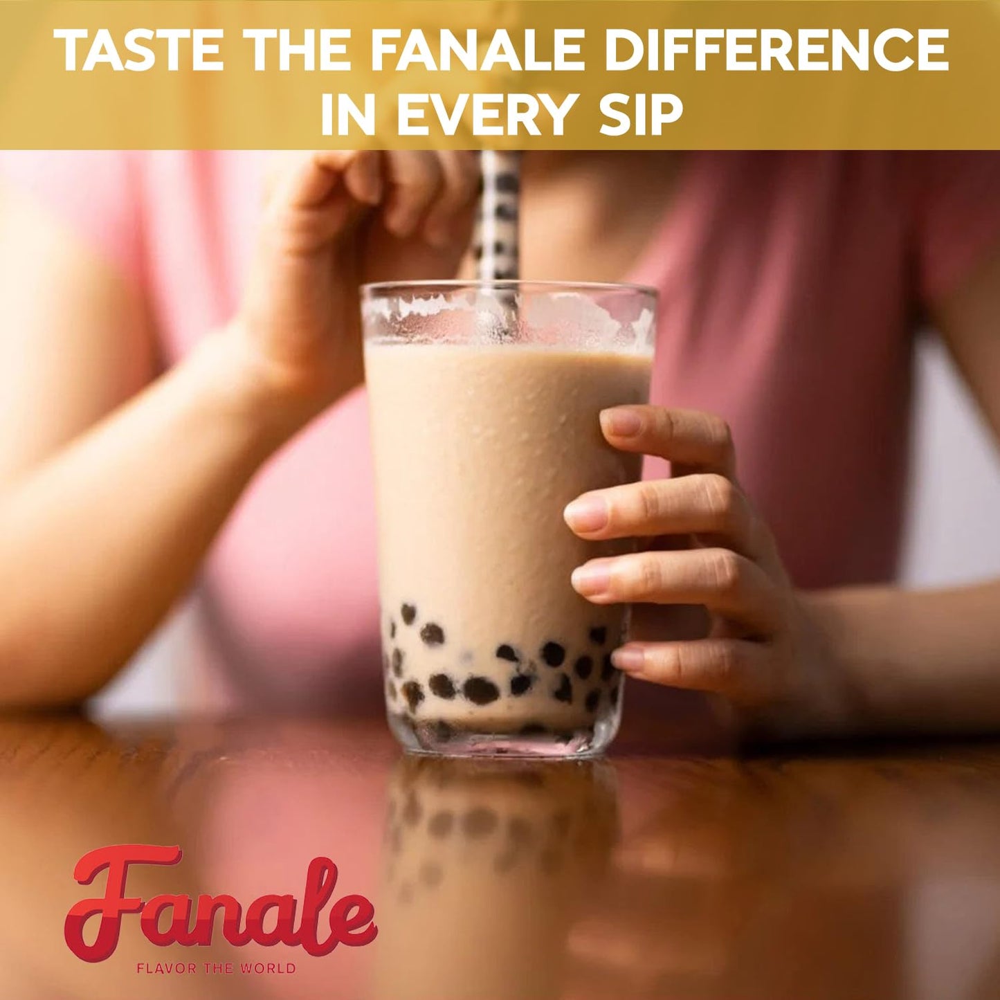 Fanale Lavender Bubble Tea Flavoring Powder - 2.2 Pounds, Ideal for Baking, Smoothies, Desserts, and Drinks