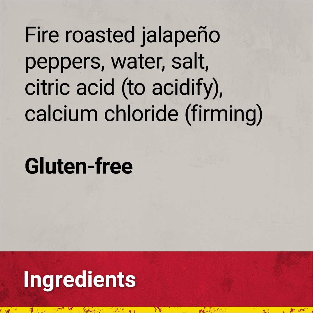 La Victoria Fire Roasted Diced Jalapeños, Hot, 4 Ounce (Pack of 24)