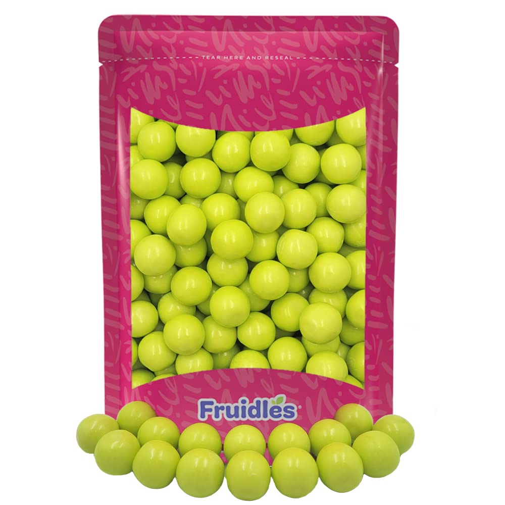 Limeade Chewing Gum Balls Flavored Candy Buffet Treats, Machine Size Refills, Kosher Certified Parve, 1 Inch (Half-Pound)
