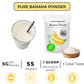 Dried Banana Powder 8.8Oz - Ready To Use For Smoothies, Baking, Desserts, & Natural Flavoring. 100% Natural Pure Banana Powder