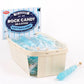 Espeez Extra Large Rock Candy Sticks, 18 Count - Light Blue Cotton Candy, Individually Wrapped for Parties and Showers