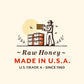 BUSY BEE Raw Unfiltered Honey, Wildflower, 12 oz (Pack of 2)