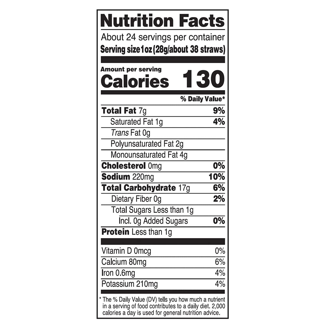 Sensible Portions Sea Salt Garden Veggie Straws (23.5 Ounce)