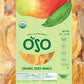 Oso Snacks Organic Dried Mango Slices, 5LB Bulk Bag, No Sugar Added, 100% Fruit, Premium Quality