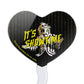 GRAPHICS & MORE Cupcake Picks Set of 6 - Heart Love Design, Acrylic, Multi Color, Model CUPCAKE.HEART.WBGAM015.Z005040_8