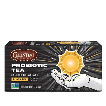 Celestial Seasonings Probiotic Tea Black Tea, 18 Count
