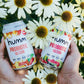 Humm Sparkling Water Variety Pack, Peach & Raspberry Lime Seltzer, Zero Sugar, Zero Calorie, Whole30 Approved Probiotic Drink, 2