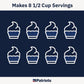 4Patriots Chocolate Pudding Sample Pouch - Emergency Dessert, 8 Servings, Long-Lasting, Just Add Milk
